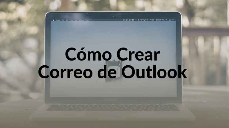Cómo Crear Correo de Outlook