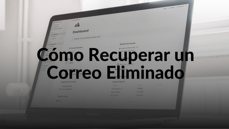 Cómo Recuperar un Correo Eliminado